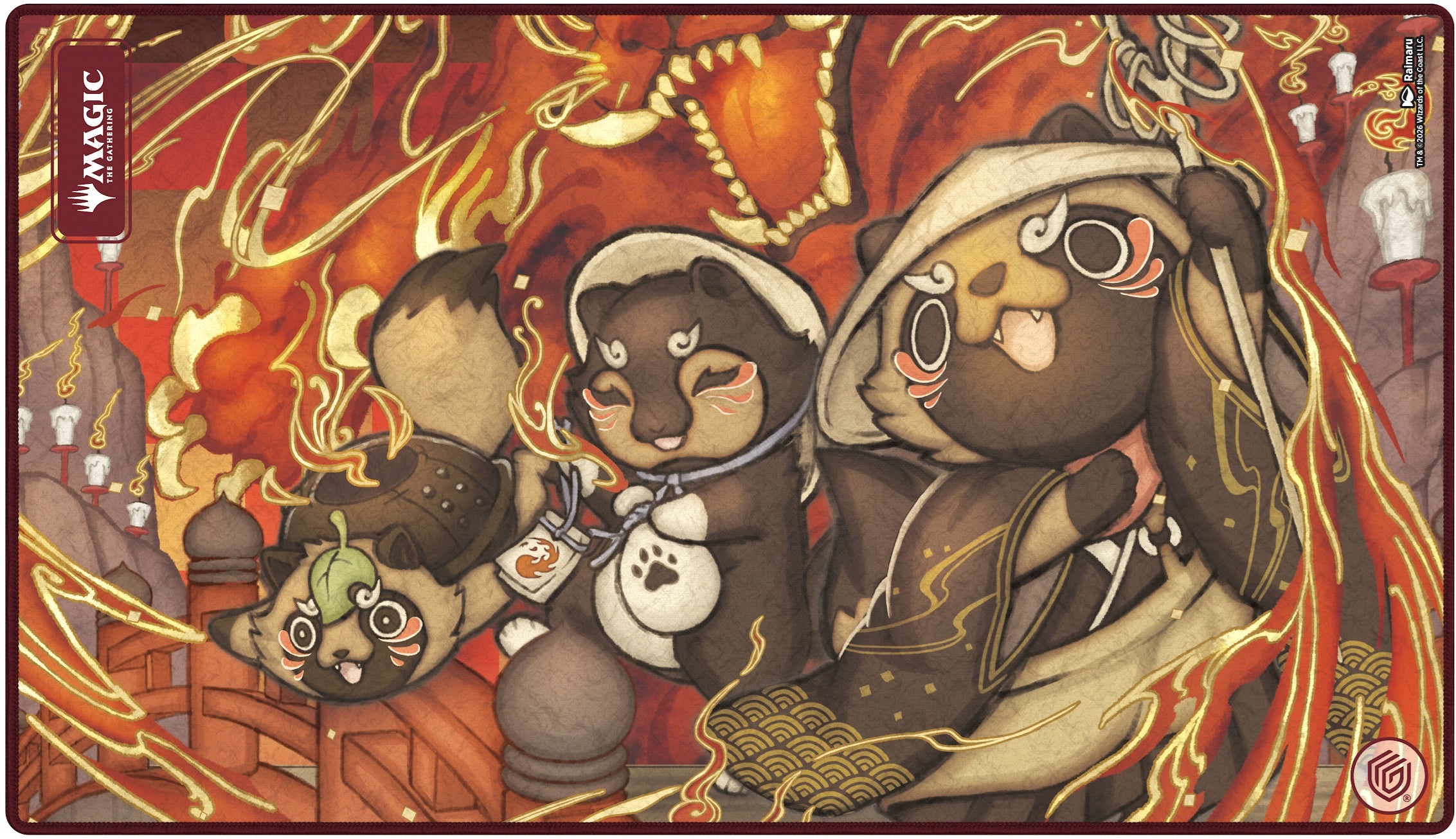 Ultimate Guard Playmat - Secrets of Strixhaven - Pyretic Ritual | Cards and Coasters CA