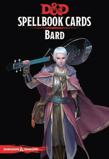 D&D: Spellbook Cards: Bard 2nd ED. | Cards and Coasters CA