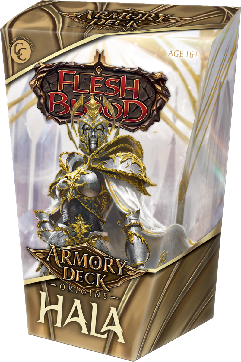 Flesh and Blood - Armory Deck Origins Hala | Cards and Coasters CA