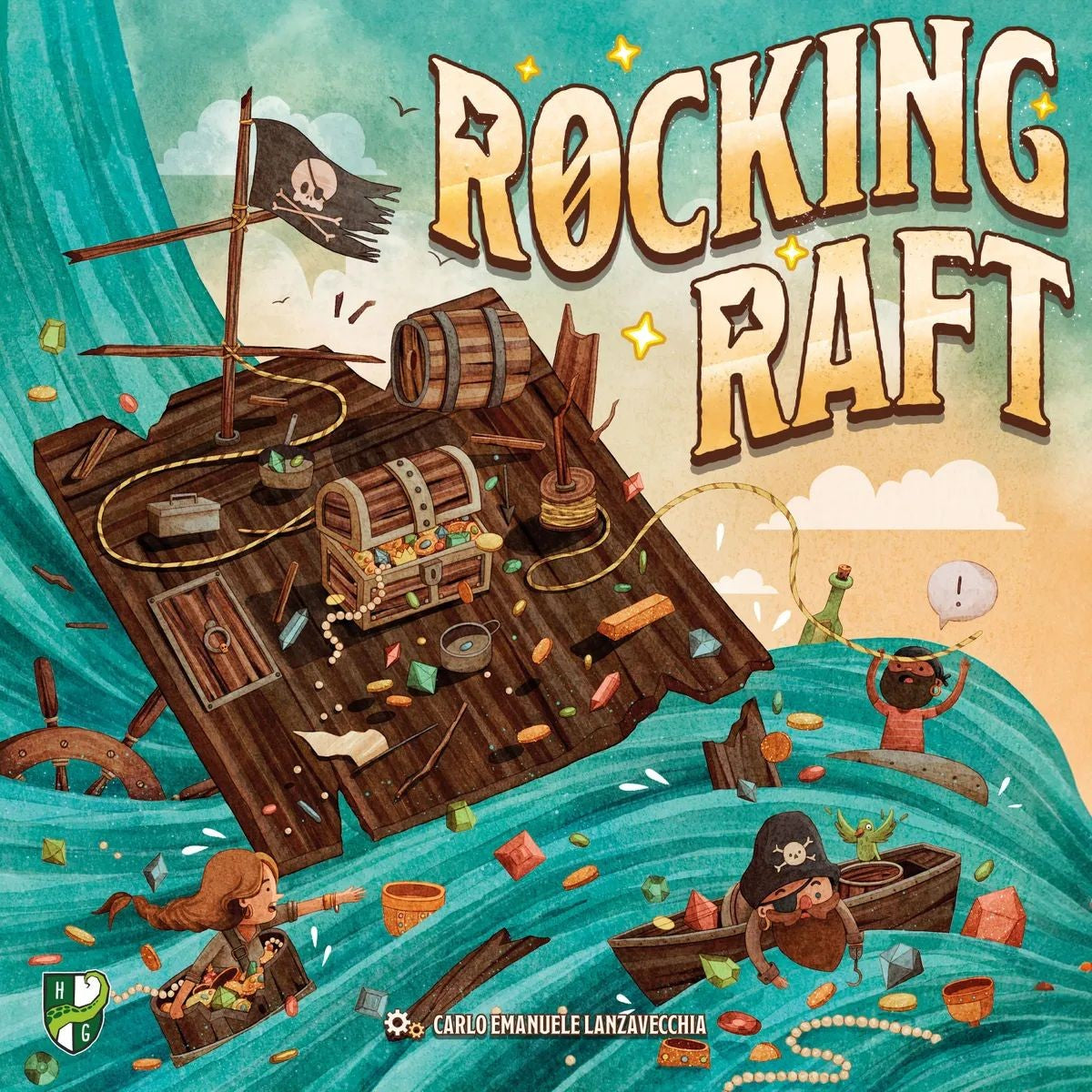 Rocking Raft | Cards and Coasters CA