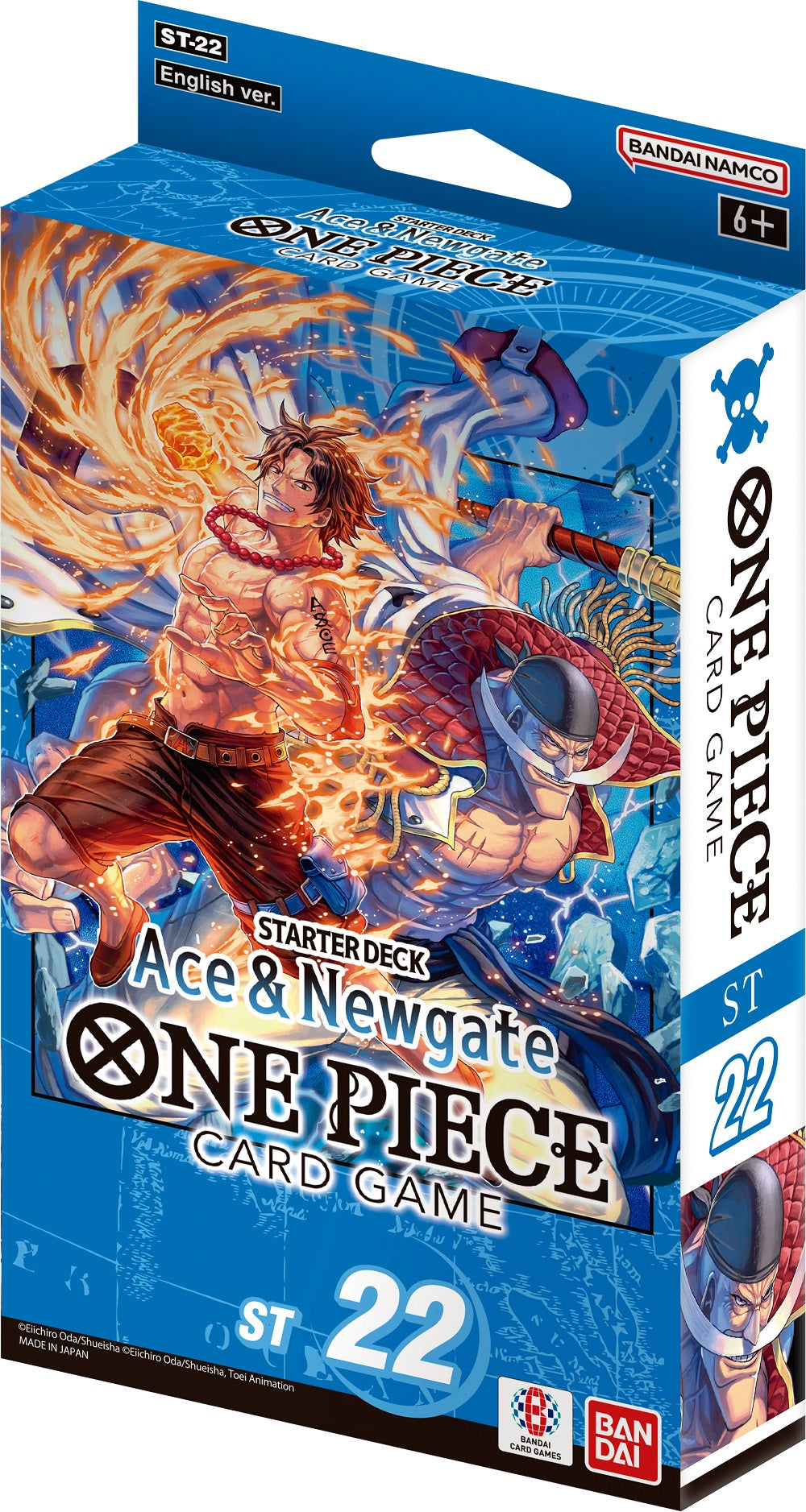 One Piece: Starter Deck 22 Ace & Newgate | Cards and Coasters CA