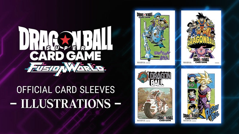 Bandai Namco: Dragon Ball Super Card Game Sleeves: Son Goku & Majin Buu | Cards and Coasters CA