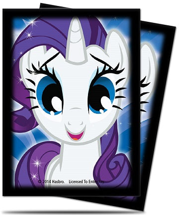 Ultra Pro - My Little Pony Sleeves - Rarity | Cards and Coasters CA