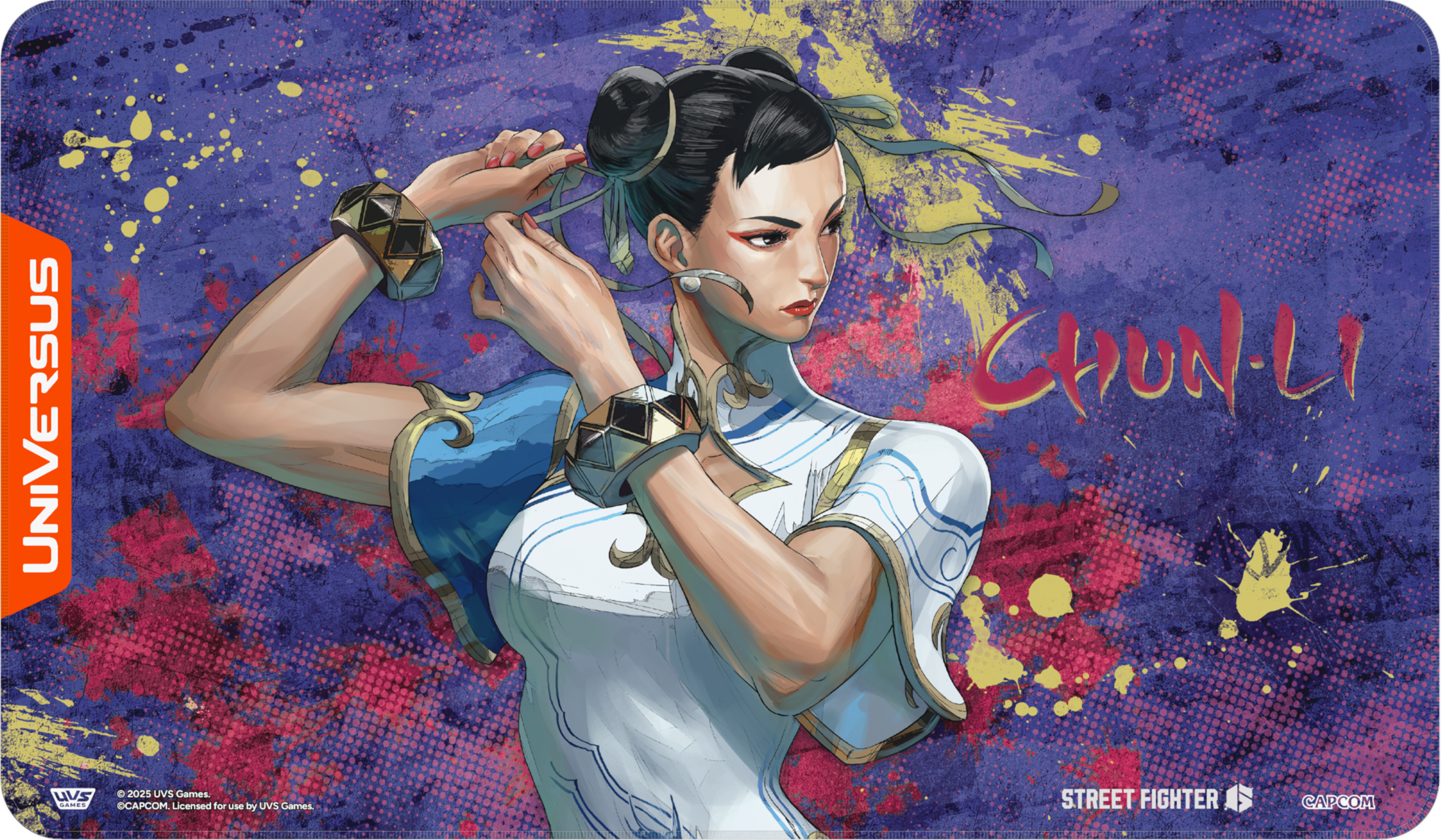 UVS Playmat - Chun-Li | Cards and Coasters CA