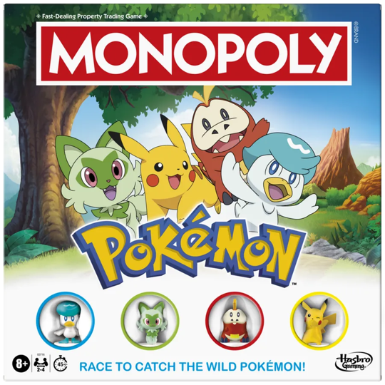 Monopoly Pokémon | Cards and Coasters CA