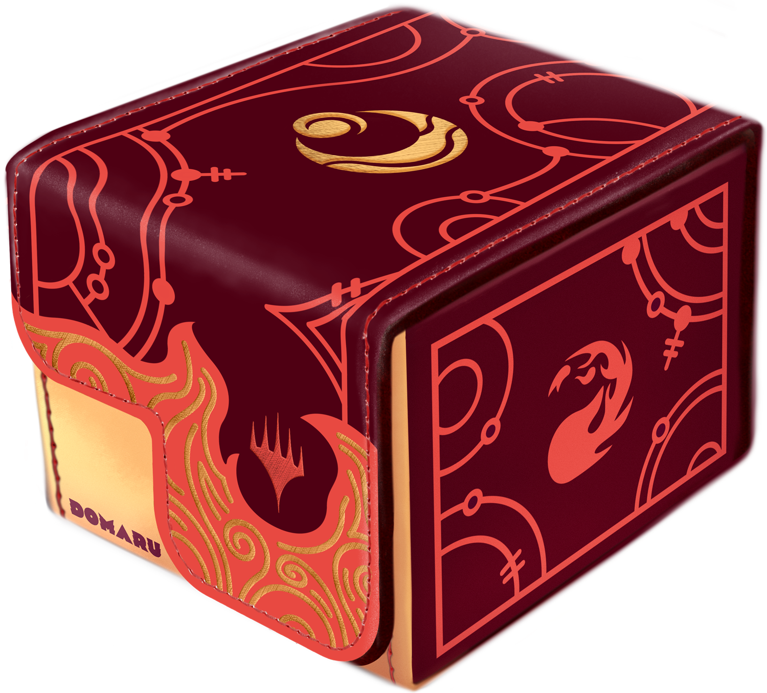 Gatherers' Tavern - Cinder Red DOMARU Box | Cards and Coasters CA