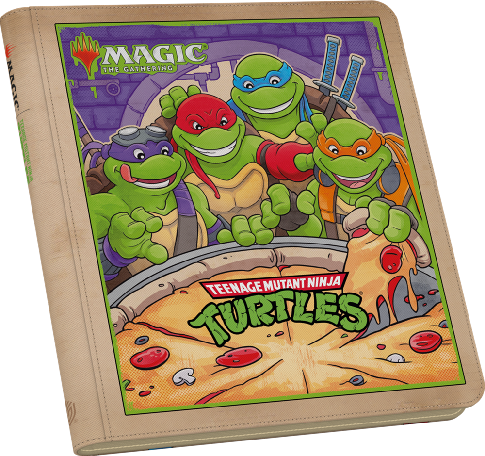 Ultimate Guard Zip folio - Ninja Turtles - Pizza Box | Cards and Coasters CA