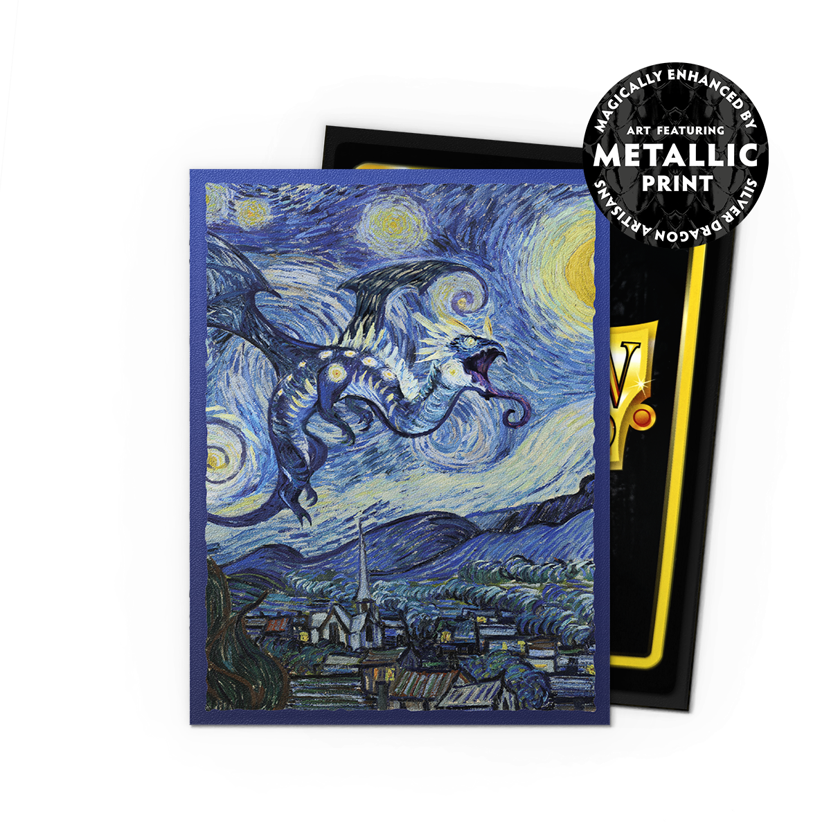 Dragon Shield Dual Matte Art Sleeves: Starry Night | Cards and Coasters CA