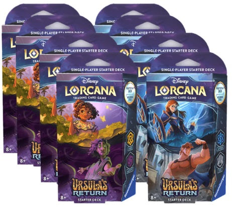 Lorcana - Ursula's return Starter Deck Amber Amethyst | Cards and Coasters CA