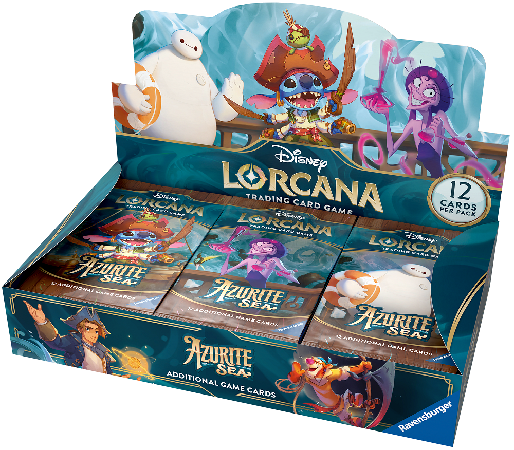 Lorcana - Azurite Sea Booster Box | Cards and Coasters CA