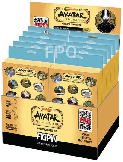 FIGPIN - Avatar the Last Airbender Vol. 2 | Cards and Coasters CA