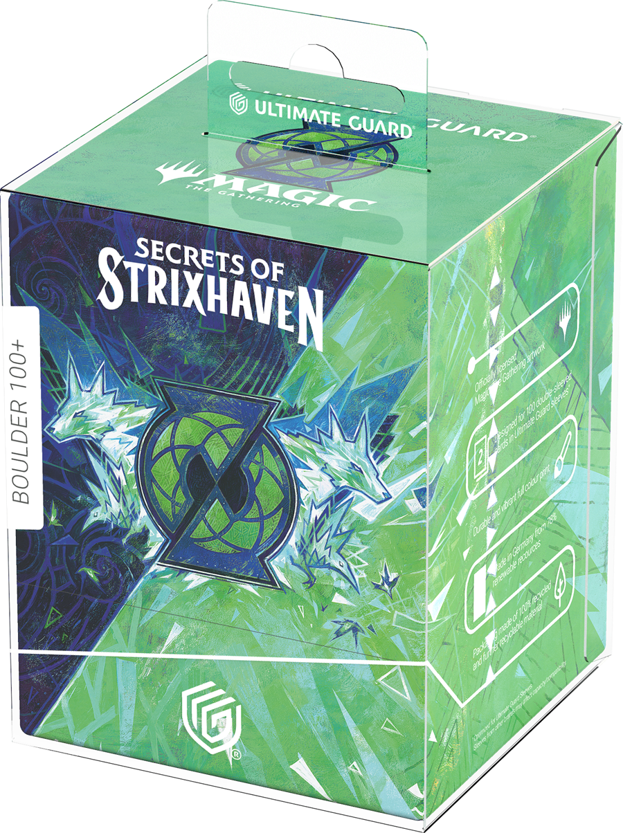 Ultimate Guard Deck Box: Boulder - Quandrix | Cards and Coasters CA