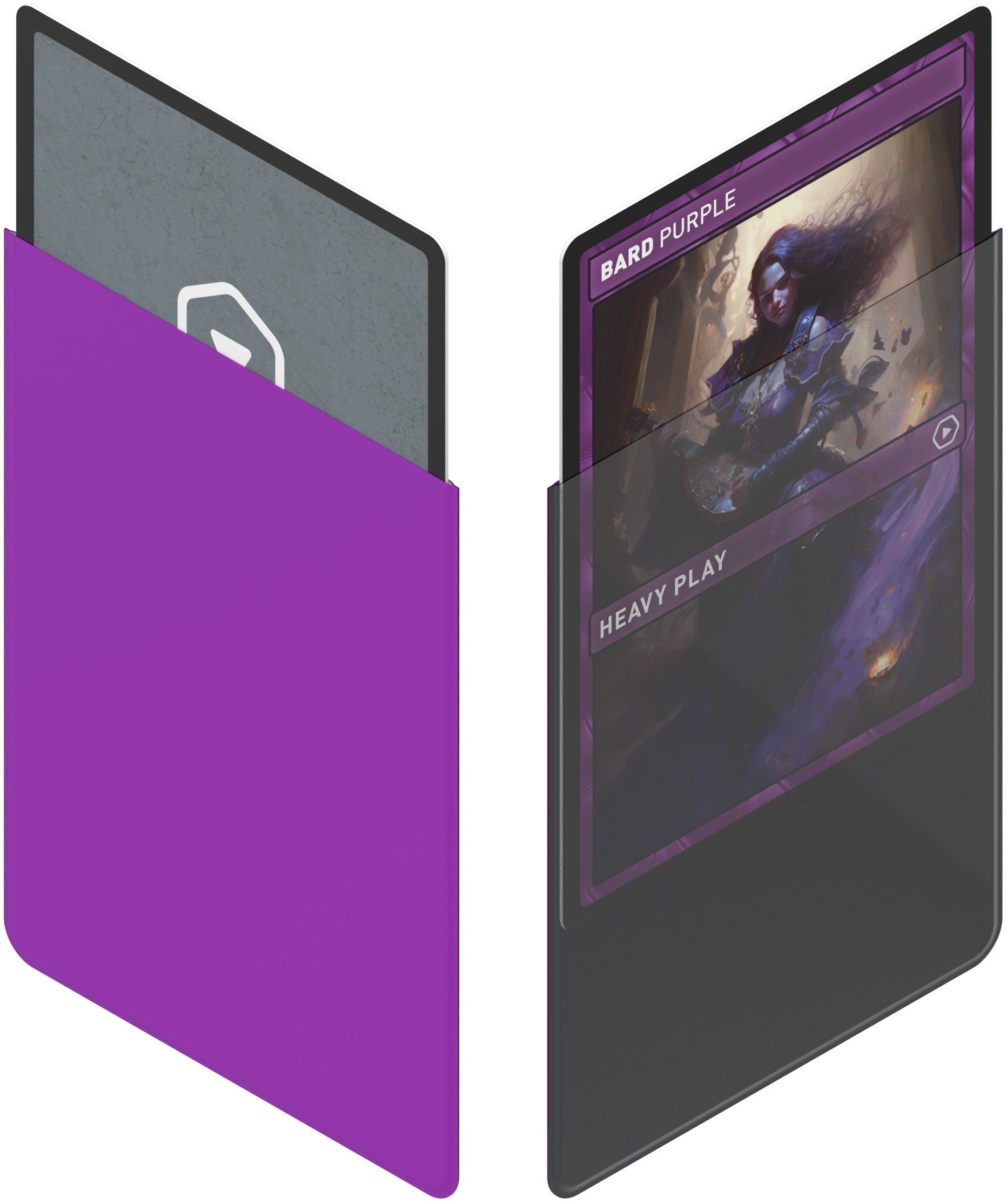 Heavy Play Sleeves: Purple | Cards and Coasters CA