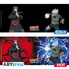 NARUTO SHIPPUDEN MUG HEAT CHANGE KAKASHI/ITACHI 460ML | Cards and Coasters CA