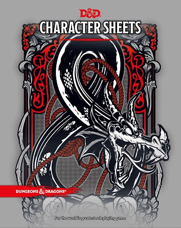 D&D Charater Sheet | Cards and Coasters CA