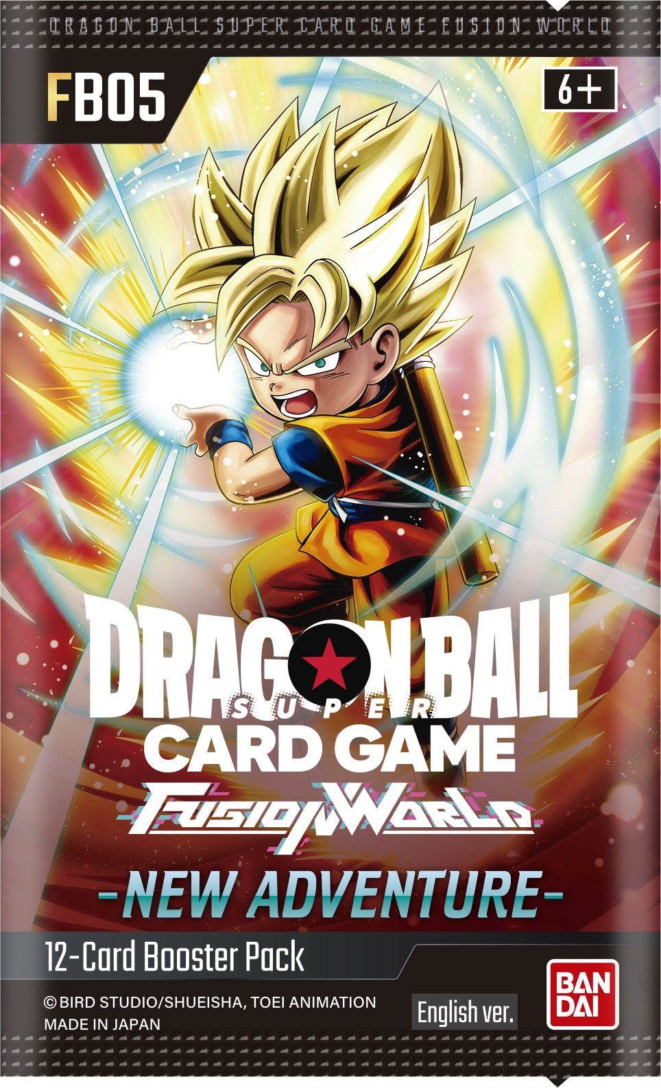 Dragon Ball Fusion World - FB05 - New Adventure Booster Pack | Cards and Coasters CA