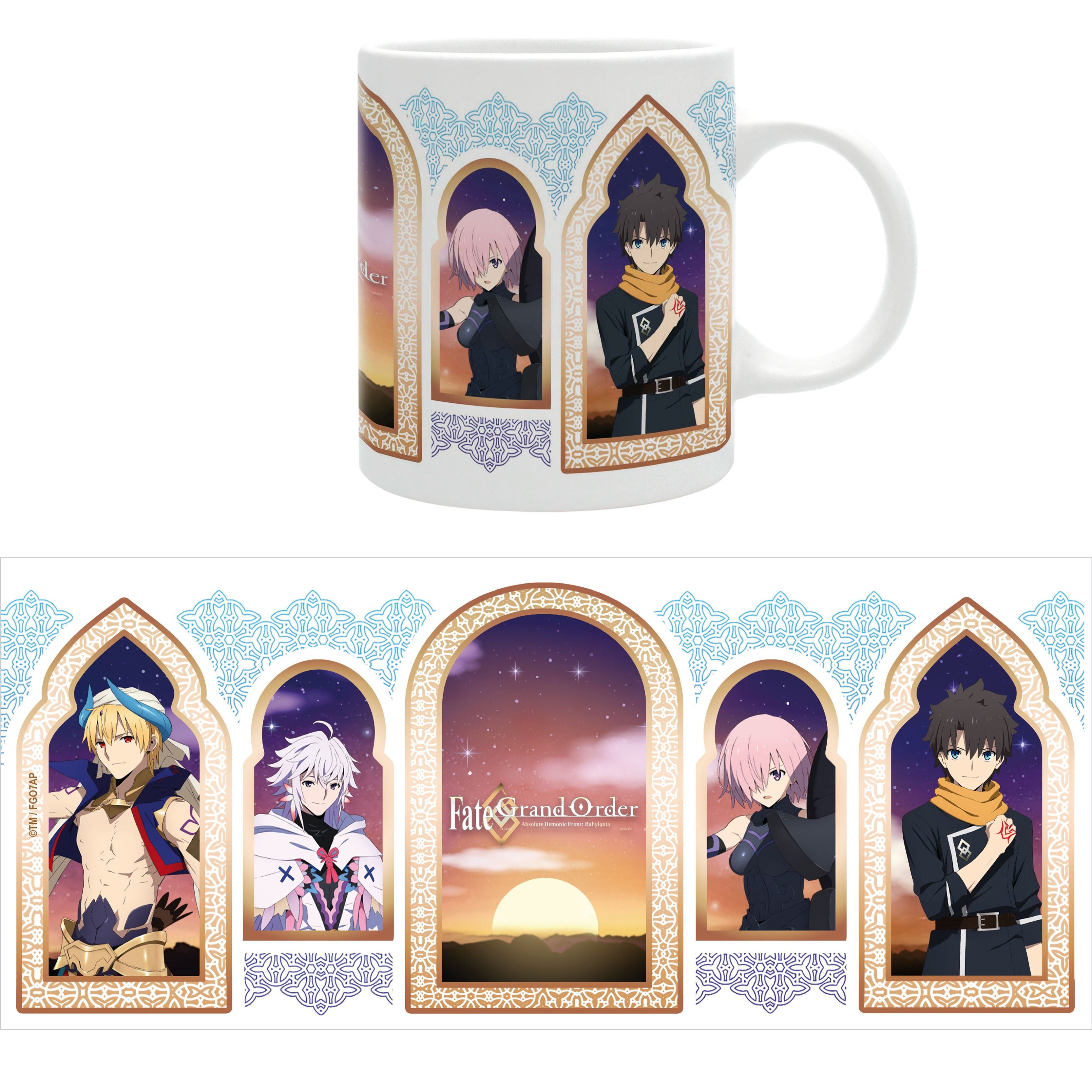 Fate Grand Order Mug: Protectors of Uruk | Cards and Coasters CA