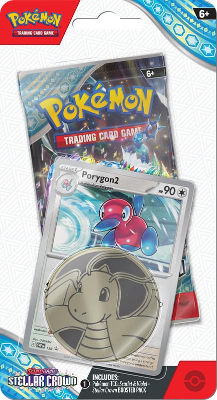 Pokemon Stellar Crown Blister Pack | Cards and Coasters CA