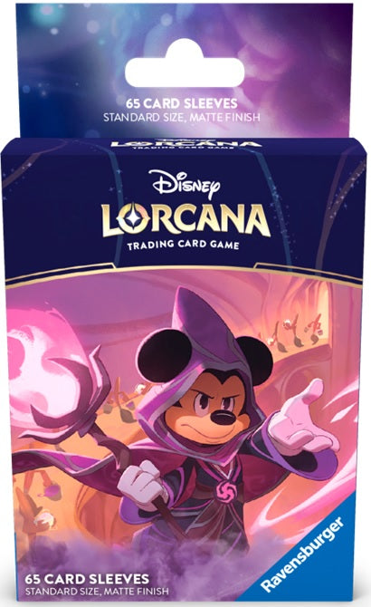 Lorcana Card Sleeve: Mickey Mouse | Cards and Coasters CA