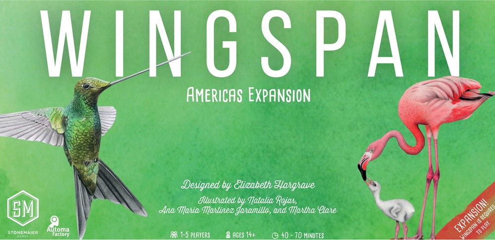 Wingspan - Americas Expansion | Cards and Coasters CA