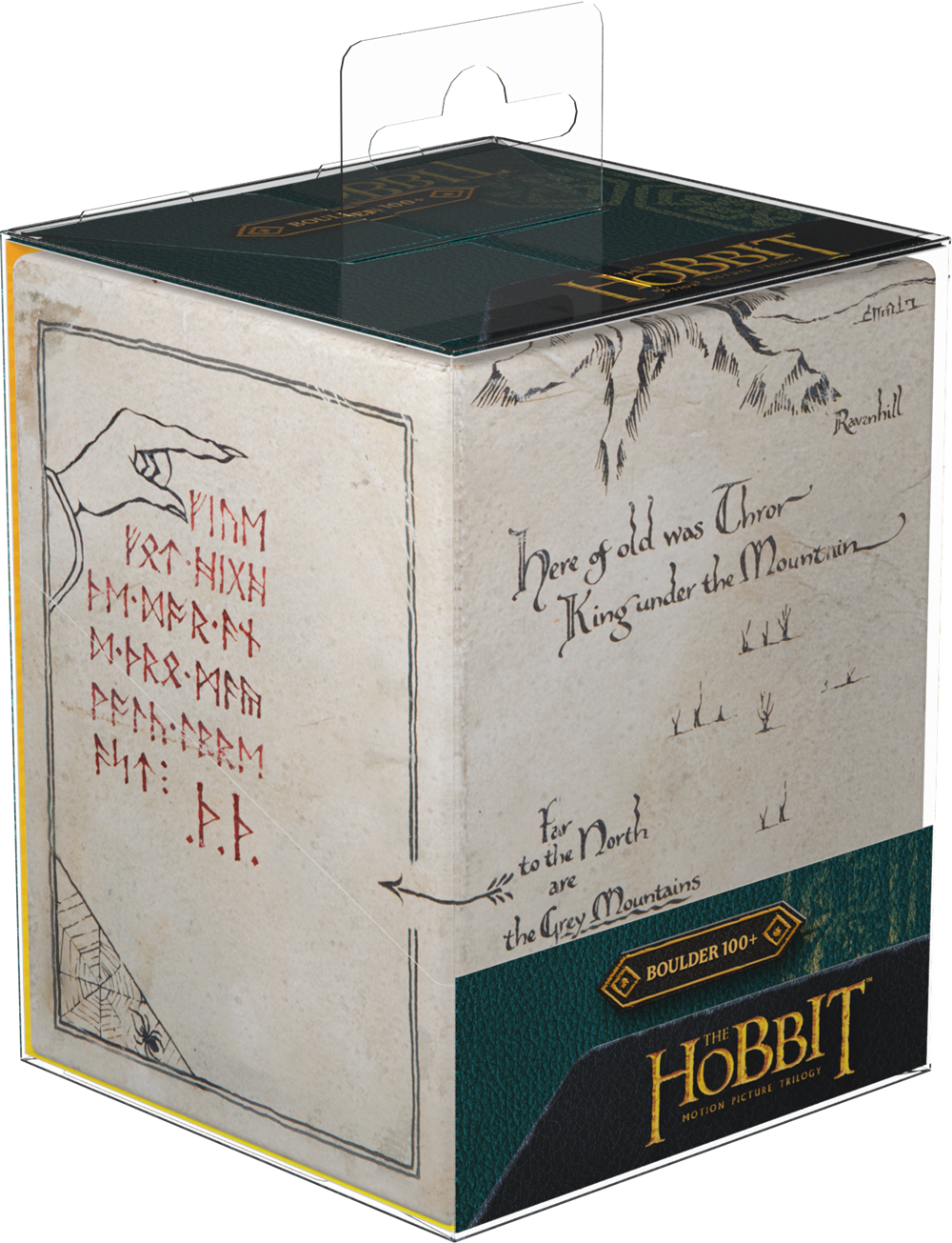 Ultimate Guard Deck Box: The Hobbit - Thror's Map | Cards and Coasters CA