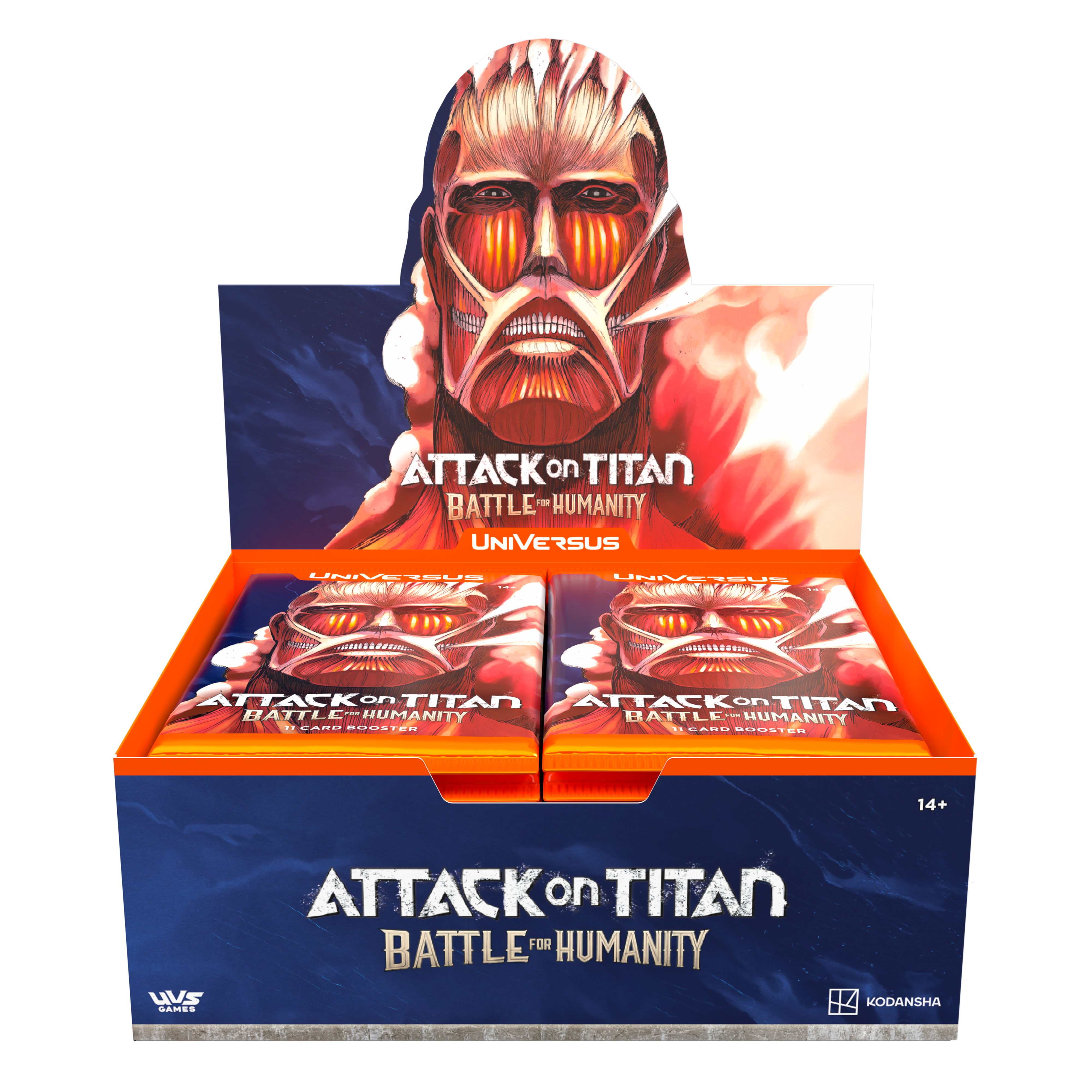 Universus: Attack on Titan Battle for Humanity: Booster Pack | Cards and Coasters CA