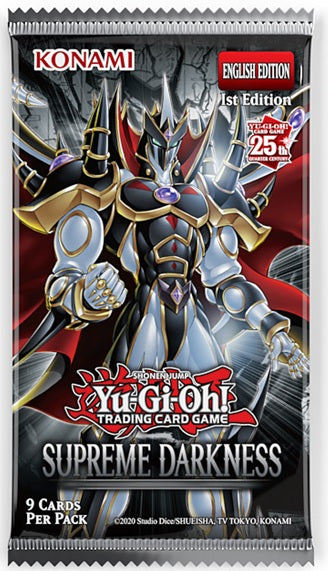 YU-GI-OH: Supreme Darkness Booster Pack | Cards and Coasters CA