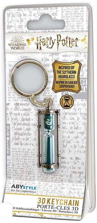 Harry Potter: Keychain Slytherin Hourglass | Cards and Coasters CA