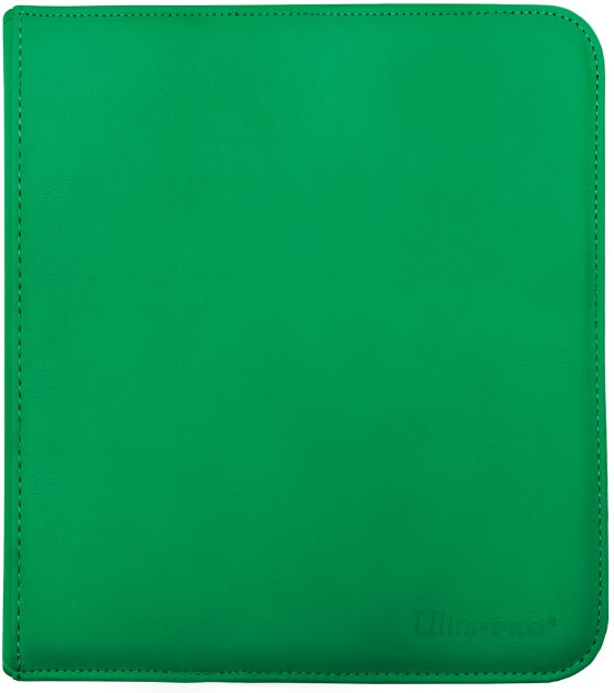 Ultra Pro: Zip Binder 12 Pocket - Green | Cards and Coasters CA