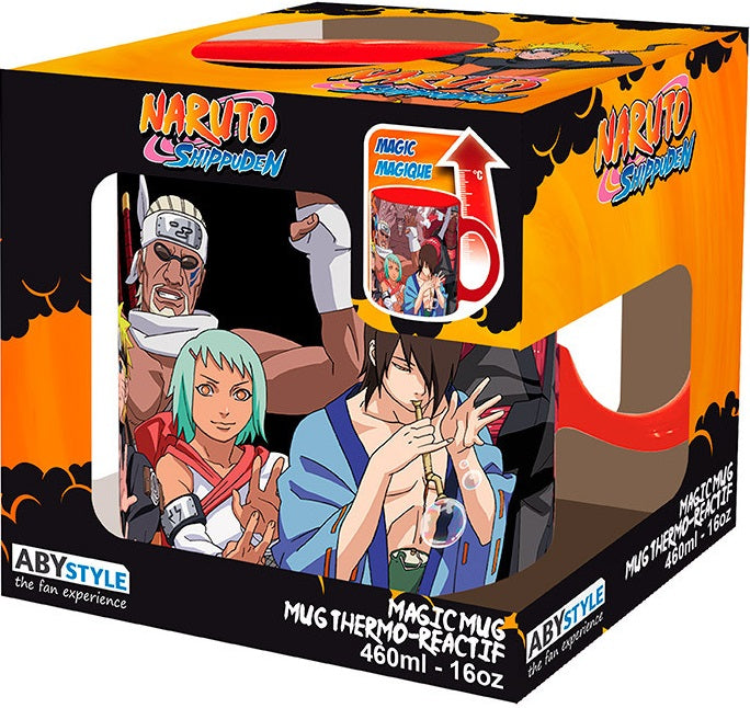 NARUTO SHIPPUDEN MUG HEAT CHANGE BIJU/JINCHURIKI 460ML | Cards and Coasters CA