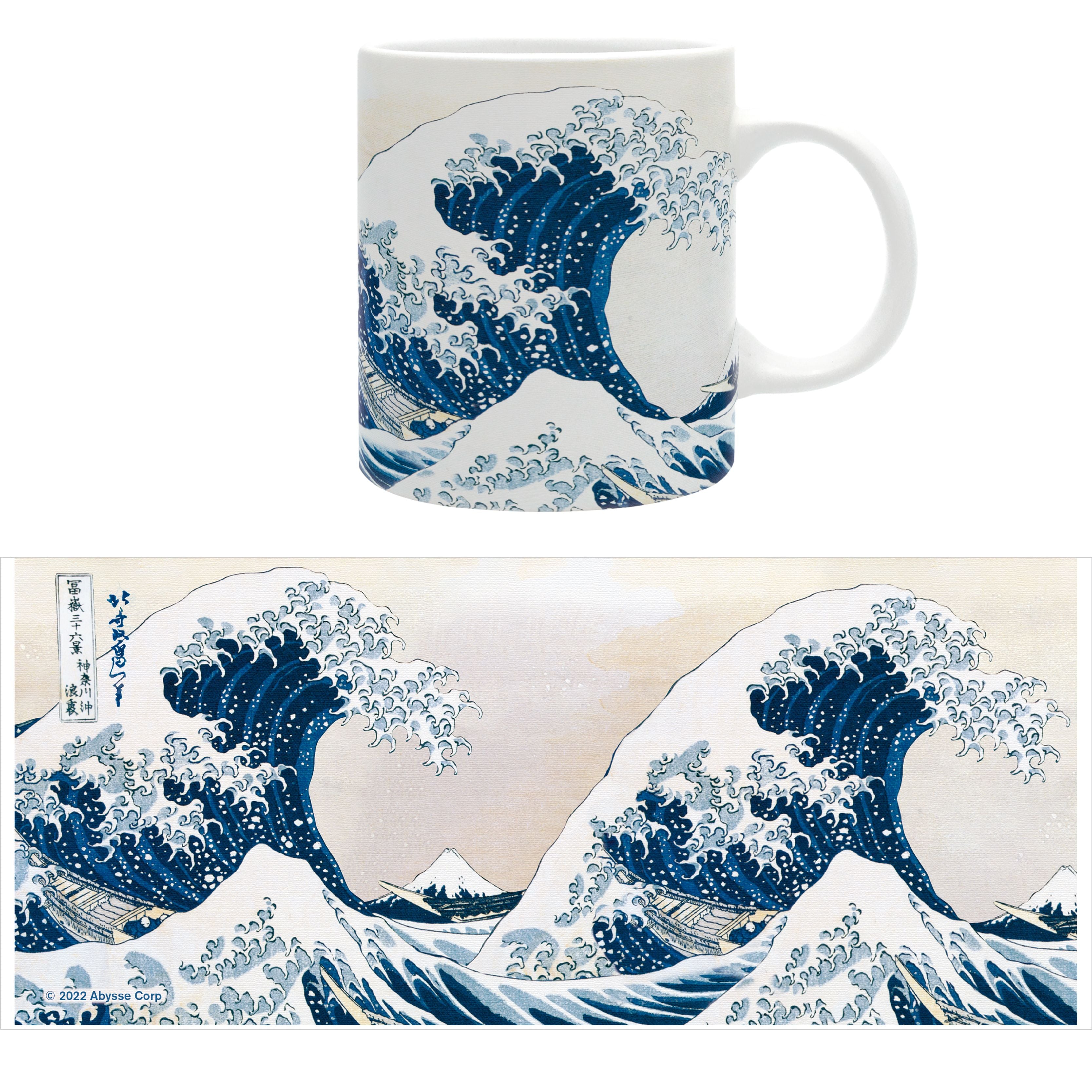 Hokusai Mug: The Great Wave | Cards and Coasters CA
