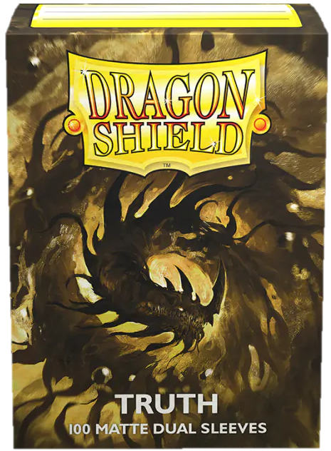 Dragon Shield Matte Dual Sleeves: Truth | Cards and Coasters CA