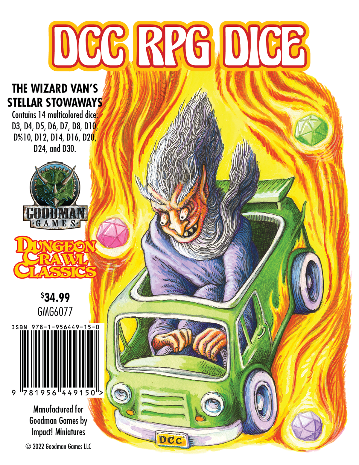 Goodman Games: The Wizards Van's | Cards and Coasters CA