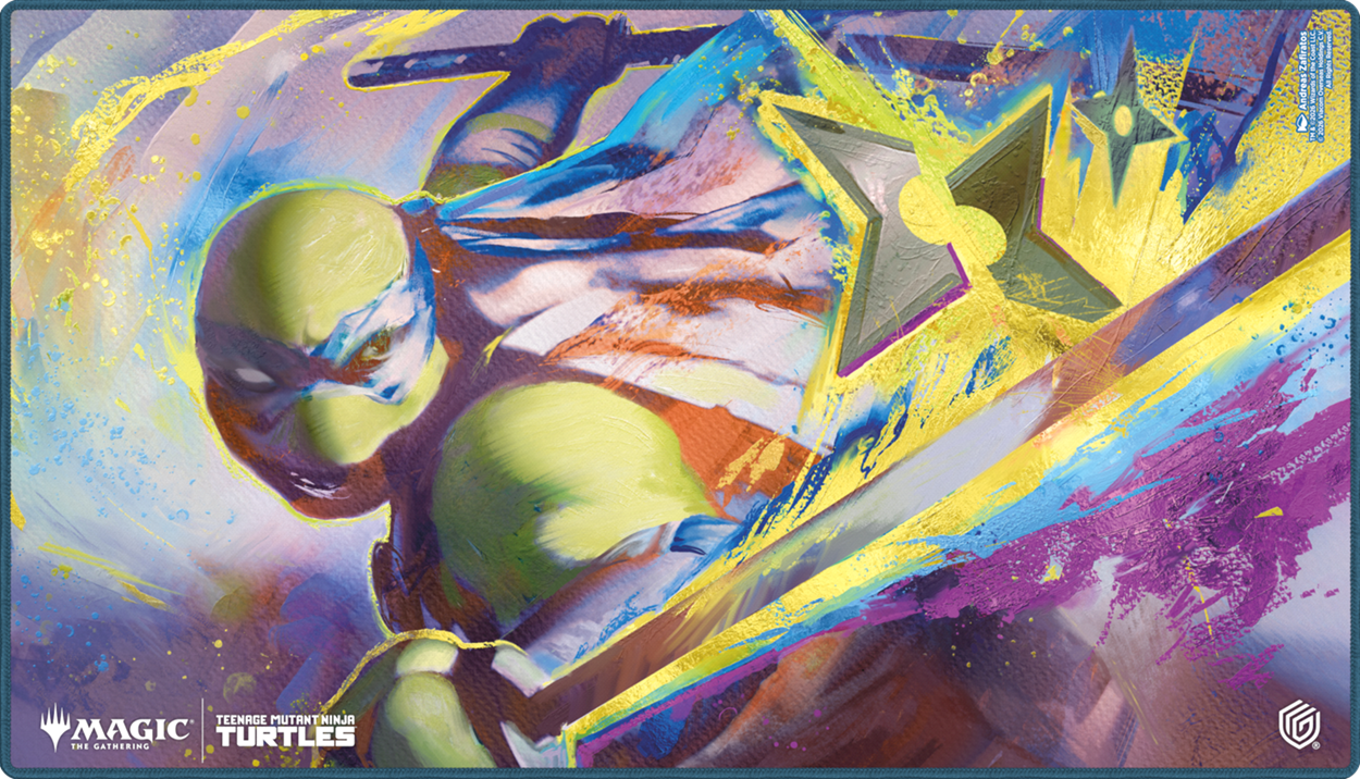 Ultimate Guard Playmat - Ninja Turtles -  Leonardo Technique | Cards and Coasters CA