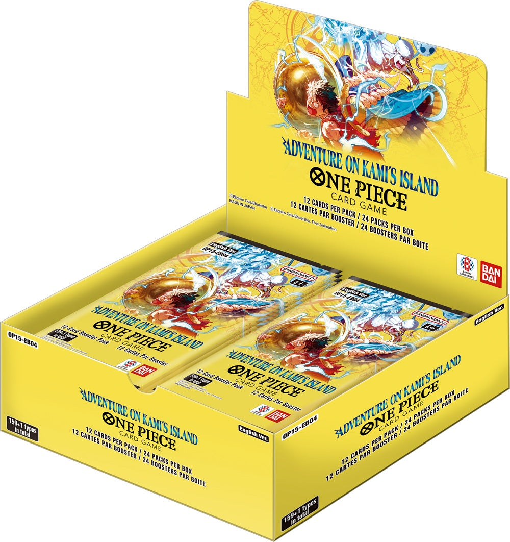 One Piece OP15 Adventure On Kami's Island Booster Box | Cards and Coasters CA