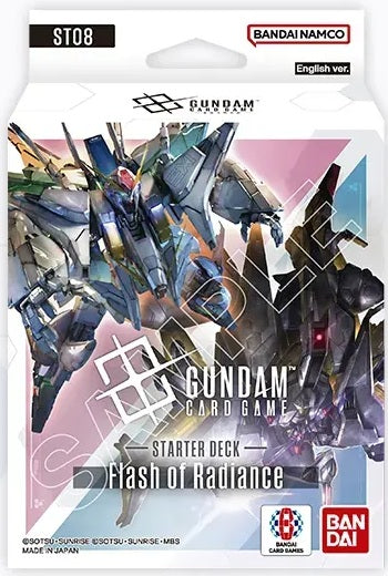 Gundam Card Game - ST08 Flash of Radiance | Cards and Coasters CA