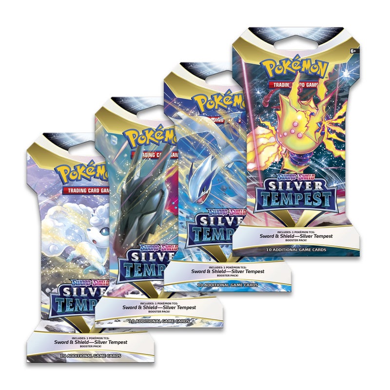 Pokémon: Sword & Shield: Silver Tempest Blister Pack | Cards and Coasters CA