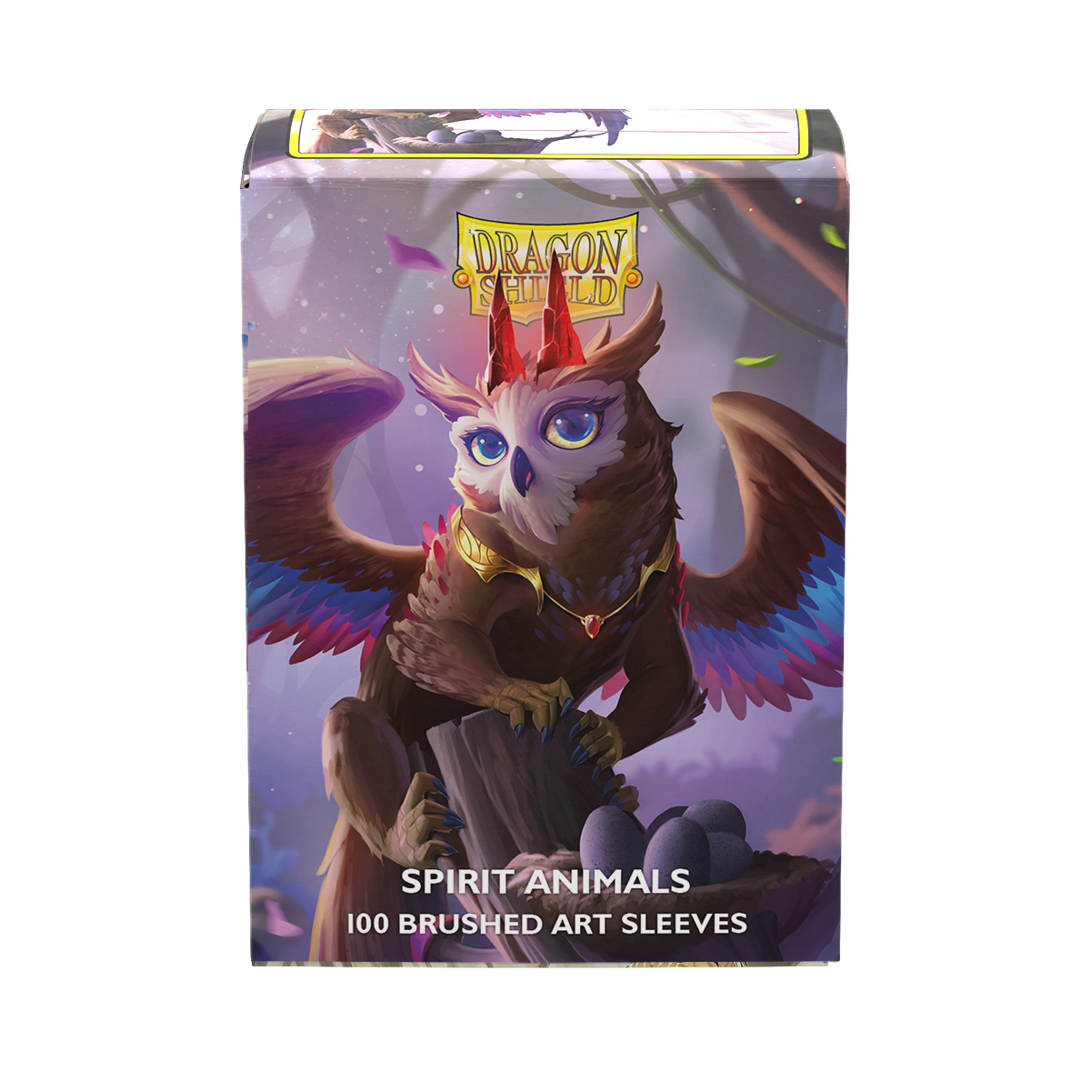 Dragon Shield - Brushed Art - The Dragowlis | Cards and Coasters CA