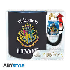 Harry potter Heat Changing Letter Mug | Cards and Coasters CA