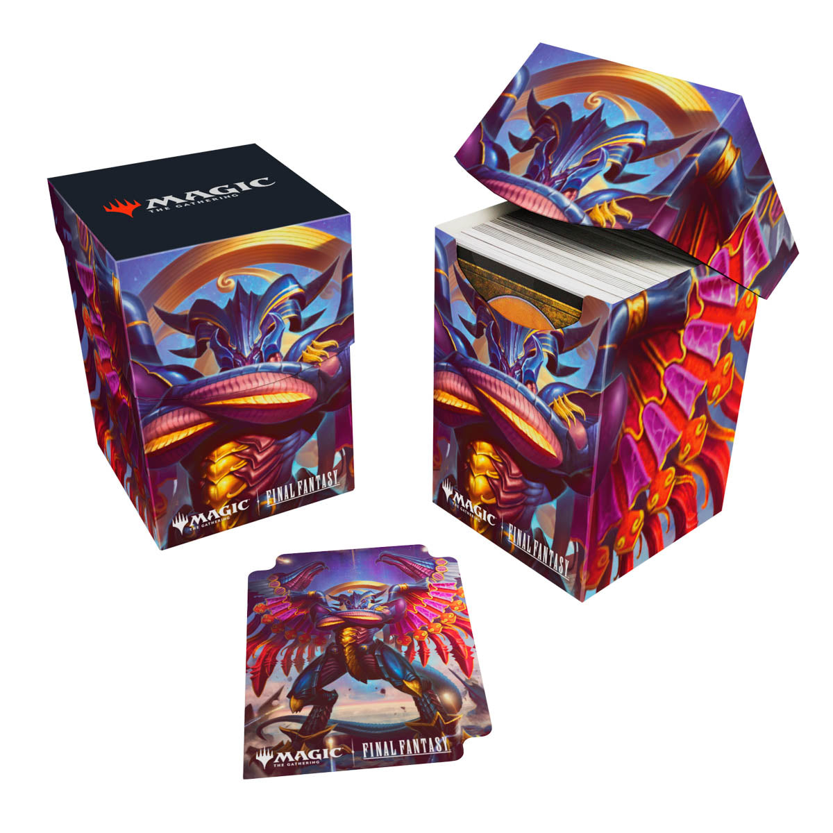 Ultra Pro 100+ Soft Deck Box - Final Fantasy - Bahamut | Cards and Coasters CA
