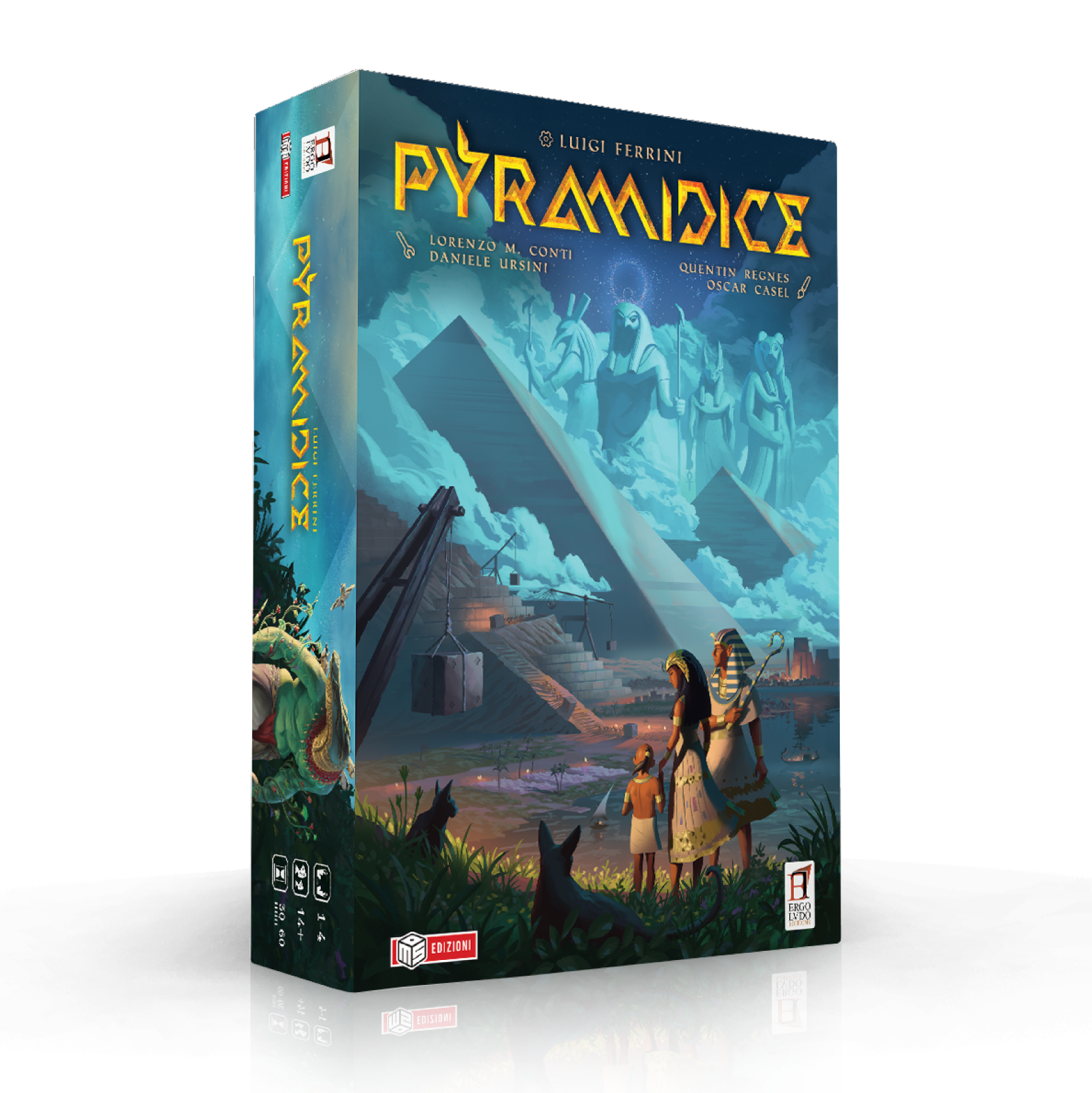 Pyramidice | Cards and Coasters CA