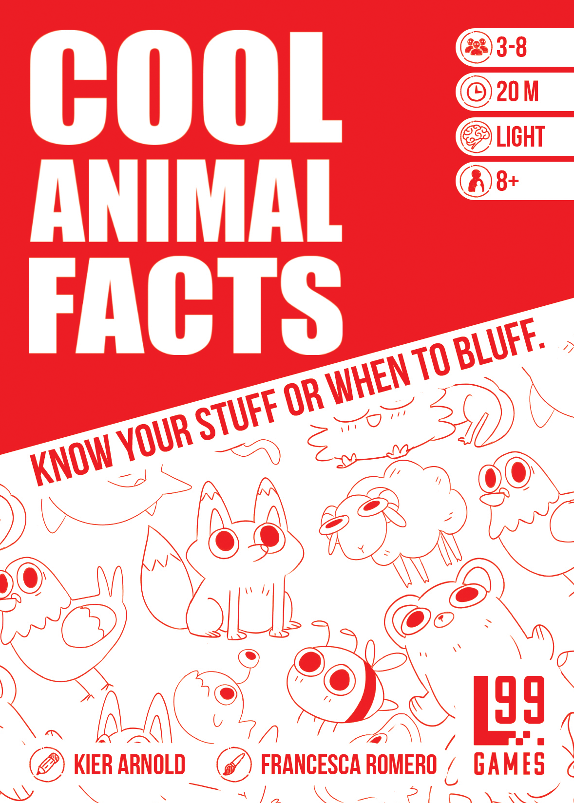 Cool Animal Facts | Cards and Coasters CA