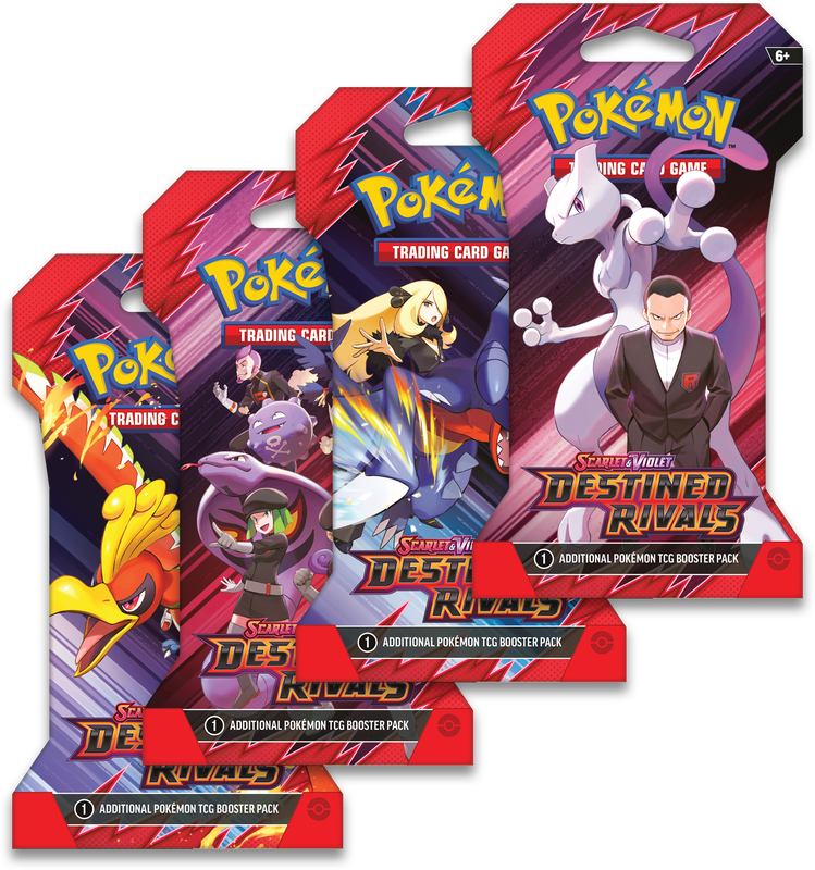 Pokémon: Scarlet & Violet: Destined Rivals Blister Pack | Cards and Coasters CA