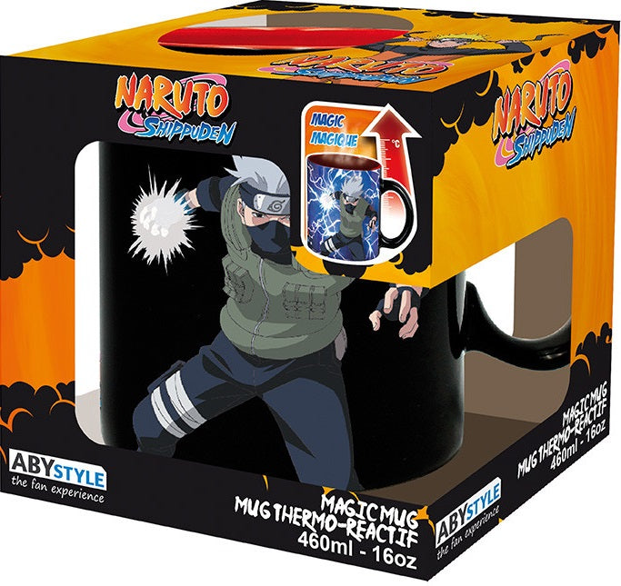 NARUTO SHIPPUDEN MUG HEAT CHANGE KAKASHI/ITACHI 460ML | Cards and Coasters CA
