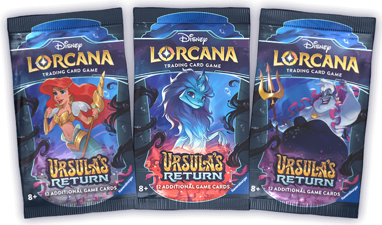 Lorcana - Ursula's return Booster Pack | Cards and Coasters CA