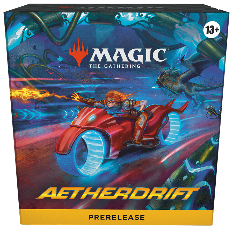 Magic: The Gathering Aetherdrift Prerelease From Home Kit | Cards and Coasters CA