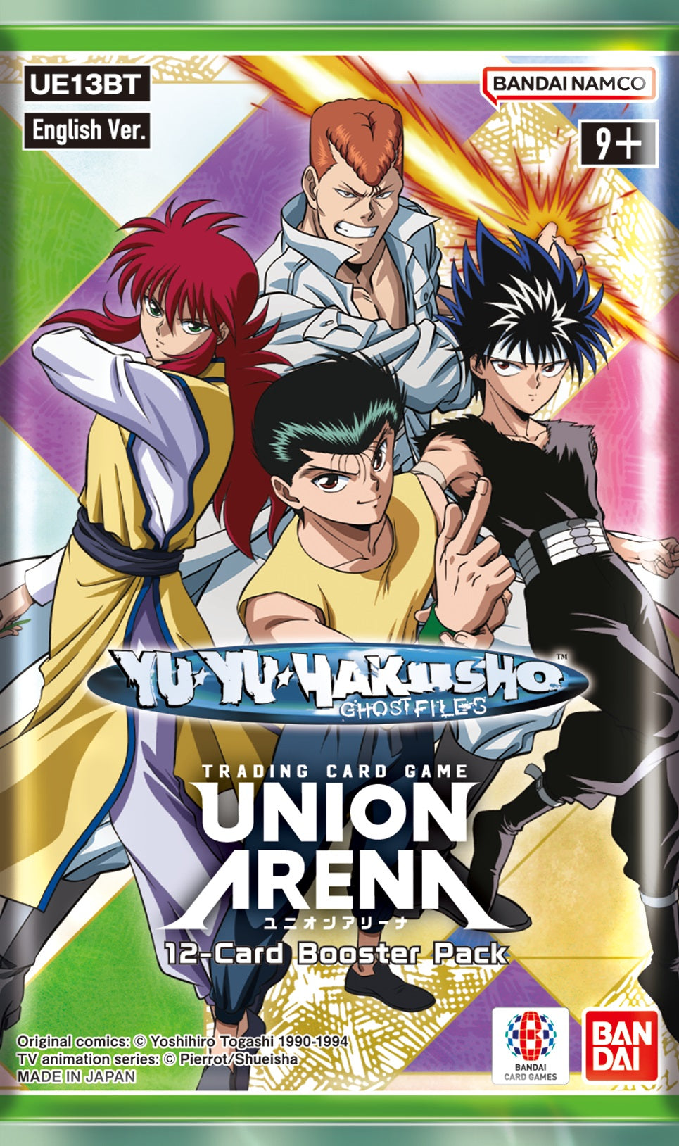 UNION ARENA YU YU HAKUSHO GHOST FILES BOOSTER PACK | Cards and Coasters CA