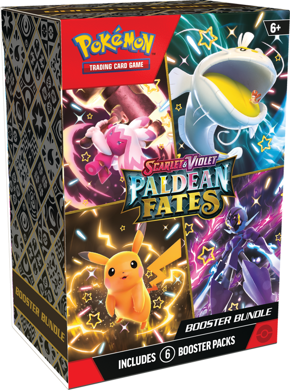 Pokemon: Paldean Fates Booster Bundle | Cards and Coasters CA