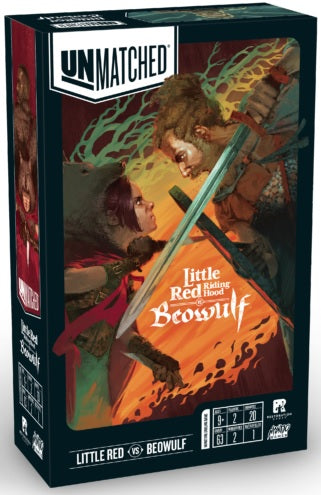 Unmatched - Little Red Riding Hood VS Beowulf | Cards and Coasters CA