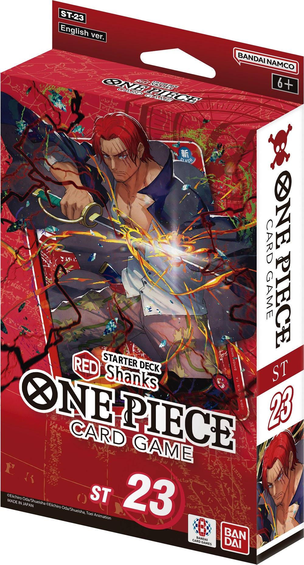One Piece: Starter Deck 23 Shanks | Cards and Coasters CA